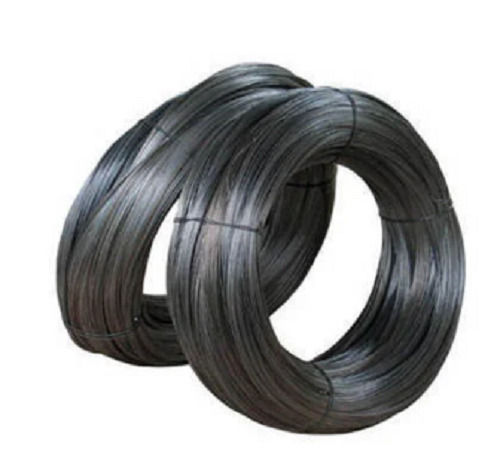 Silver 100 Meter Polished Mild Steel Hb Wire For Construction Purpose