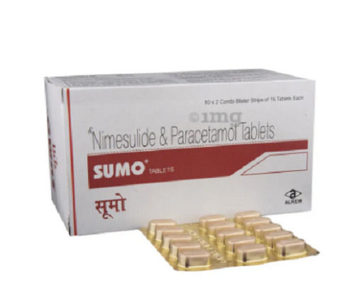 100mg निमेसुलाइड और सूमो टैबलेट