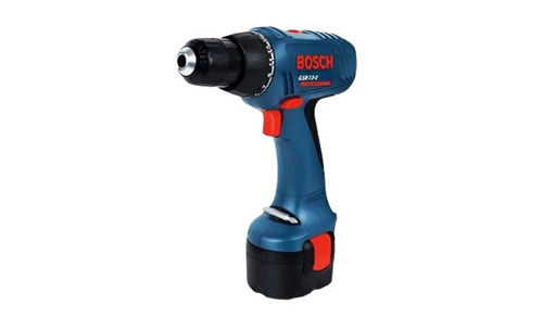 Blue 1500 Rpm Speed Battery Operated Cordless Plastic Body Drill Machine