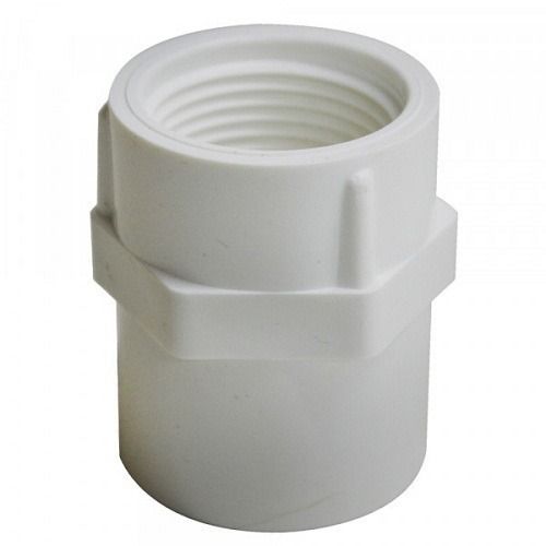 White 2 Inich Round Female Upvc Brass Fta For Plumbing