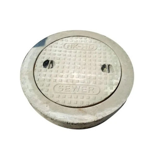 533.4 Mm Concrete Round Manhole Cover For Tank Base Dimension: 21 Inches