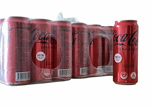 Coca-Cola Zero Sugar Soft Cold Drink (24 X 320 Ml) Pack Alcohol Content (%): None