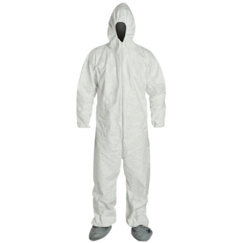 Full Sleeves Plain Poly Propylene Protective Coverall For Unisex