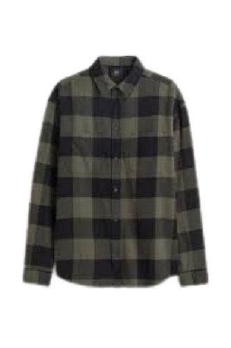 Mens Full Sleeve Grey With Black Checked Printed Cotton Shirts Chest Size: 42 Inch