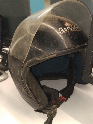 Black Open Face Helmets