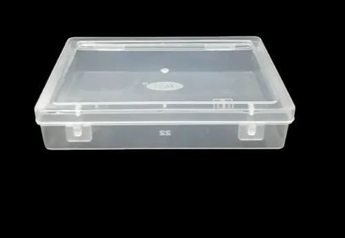 7984 18 Grid 3 Layer Box Clear Plastic Organizer Jewelry Storage