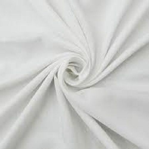 Washable And Breathable White Plain Rayon Fabric For Clothing Density: Women Indian Wear Kilogram Per Cubic Meter (Kg/M3)