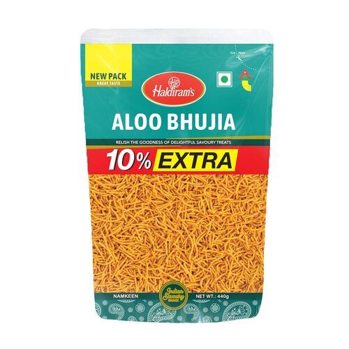 10% Extra Aloo Bhujia Namkeen, Packaging Size 440gm