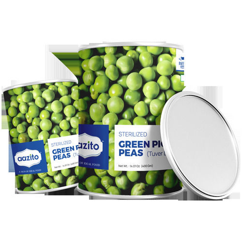 100% Fresh Ready To Cook Canned Green Pigeon Peas Shelf Life: 24 Months