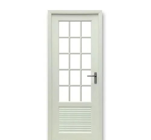 18 Mm Thick Weather Proof Powder Coated Aluminium Door