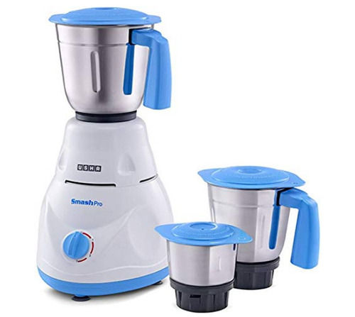 240 Volt And 500 Watt Three Jar Stainless Steel Mixer Grinder