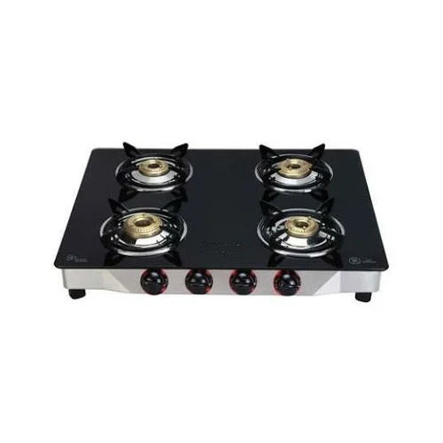 4 Burner Gas Stove Dimension(L*W*H): 66 X 58 X 17  Centimeter (Cm)