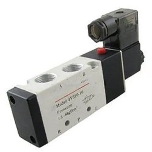 4V Single Solenoid Valve for Industrial Use, Pressure 10 Bar