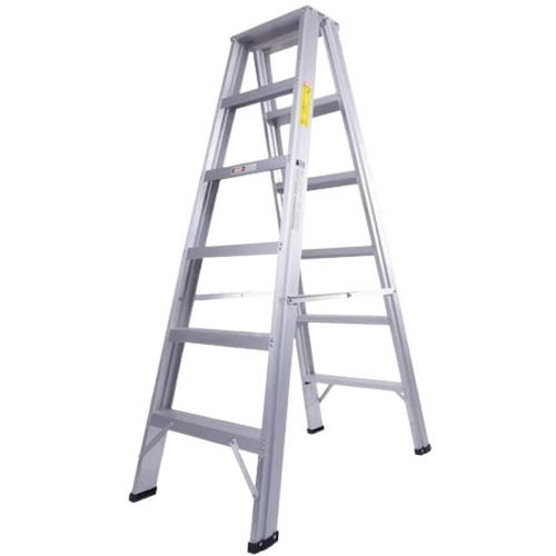 6 Foot Corrosion Resistance Galvanized Step Aluminium Ladder For Indoor And Outdoor Weight: 15  Kilograms (Kg)