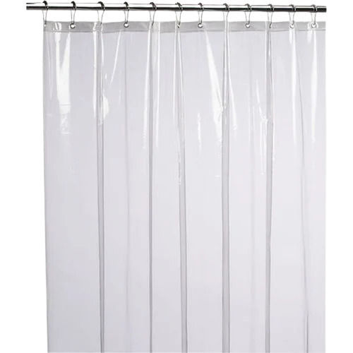 Transparent 6 Mm Thick Water Resistant Polyvinyl Chloride Plastic Curtain 