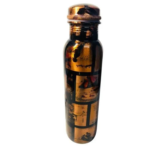 Printed Copper Water Bottle Capacity: 1000 Milliliter (Ml)