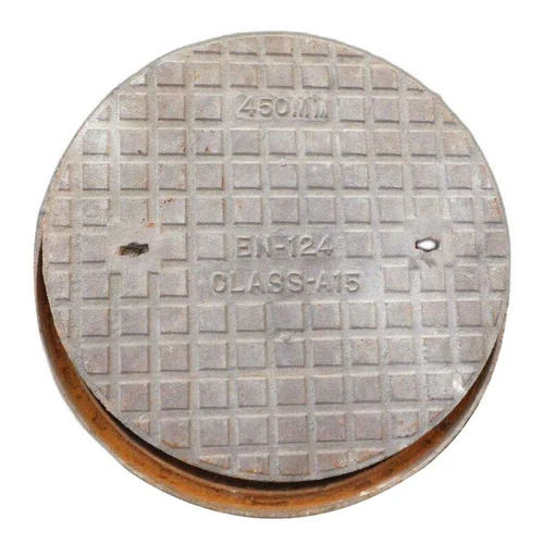 Round Manhole Cover Base Dimension: 480X480X40 Mm