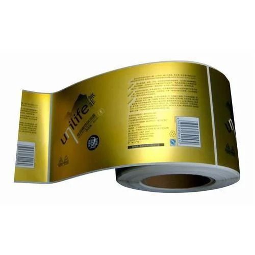 0.7 Mm Thick Printed Single Side Adhesive Vinyl Cosmetic Label