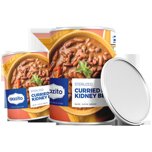 100% Fresh Ready To Eat Canned Curried Kidney Beans Shelf Life: 24 Months