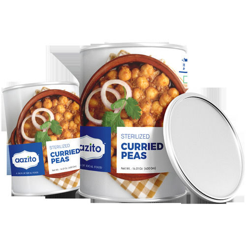 100% Fresh Ready To Eat Cook Canned Curried Chickpeas Shelf Life: 24 Months