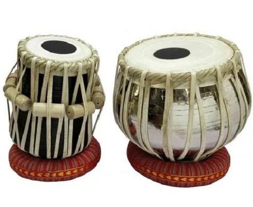 17 Cm Diameter Non Electric Round Polished Tabla Set