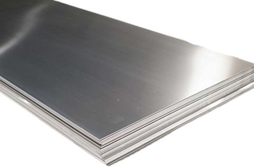 4 Mm Thick Rectangular Polished Finish Galvanized Stainless Steel Sheets Application: Construction