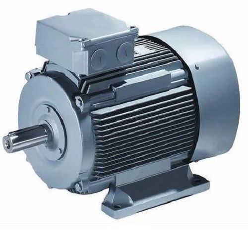 Silver 410 Volt And 120 Rpm Three Phase Electric Motor For Industrial Purpose