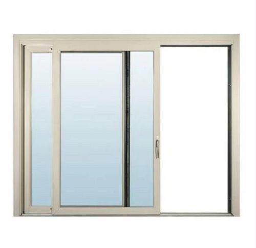 Aluminum Alloy 4X3 Feet 15 Kilogram Transparent Glass And Aluminium Sliding Window