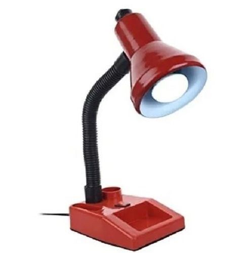 Red 60 Watt Plastic Led Table Lamp For Home