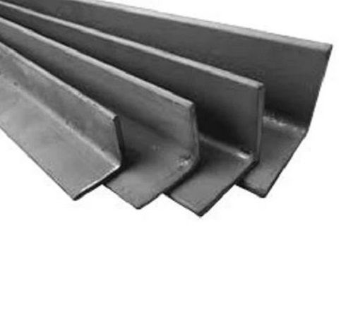 Silver 9 Feet Long Galvanized Mild Steel Angle For Construction Purpose 