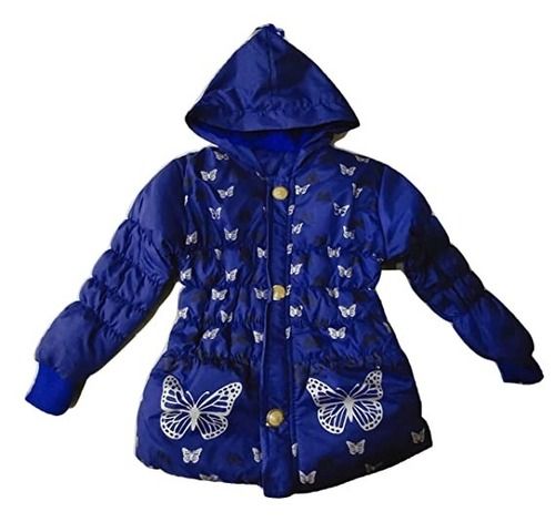 Comfortable Full Sleeves Stylish Slim Fit Jacket With Hoodie For Baby