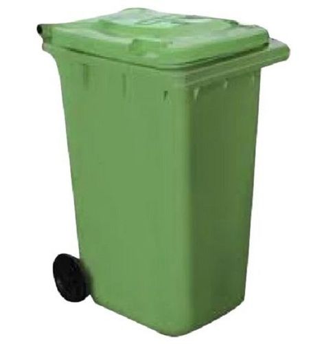 Plain Standing Frp Dustbin With Wheel