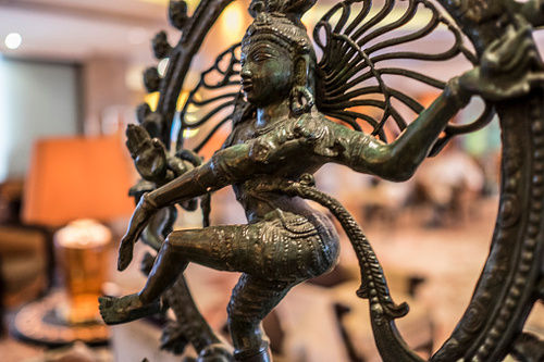 Rust Resistant Bronze Lord Nataraja Statue, Weight 330-450 Gm Installation Type: Cabinet Type