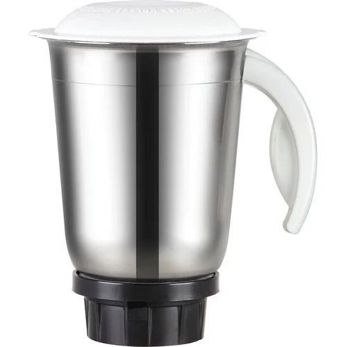 1.5 Liter Capacity Plastic Handle And Stainless Steel Grinder Jar