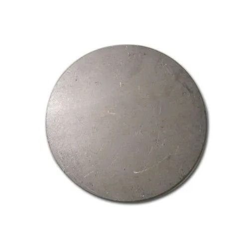 Silver 10 Mm Thick And 12 Inches Round Galvanized Mild Steel Circle For Industrial Use