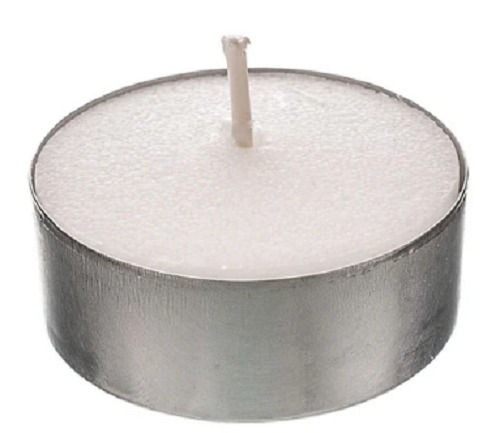 2 Inch Round Plain Cotton Wick Tea Light Candles