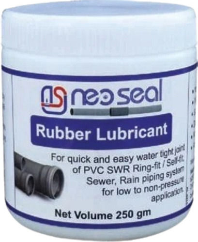 250 Gram 0.970 Gram Per Cubic Centimeter Rubber Lubricant For Pvc Pipe Fittings Use