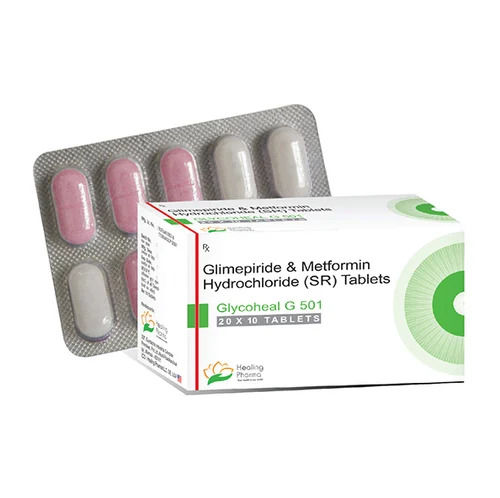 501mg Glimepiride And Metformin Hydrochloride Sr Tablets