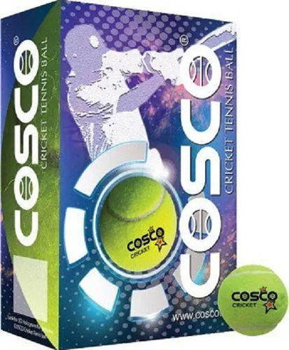 Extra Bounce Rubber Cosco Cricket Tennis Balls For Children 