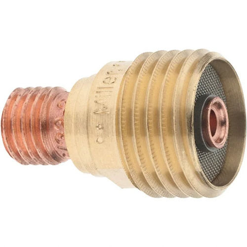 Welding Torch Gas Lens - Brass, 25-35 mm Round Shape | CE Certified, Gas Cooled, Non-Customized, New