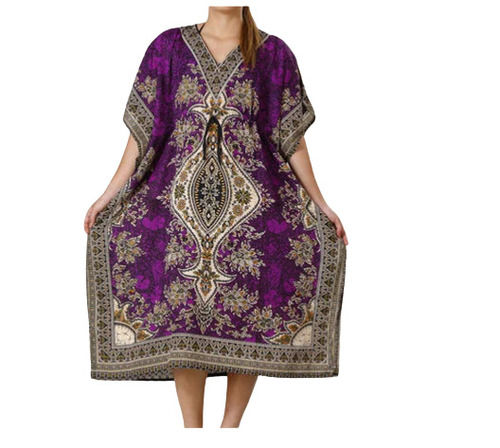 Purple Ladies Kaftan