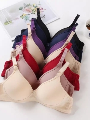 Cotton Purple Color Fashionable Padded Ladies Bra With 36c, 38b, 34d Size  at Best Price in Pune