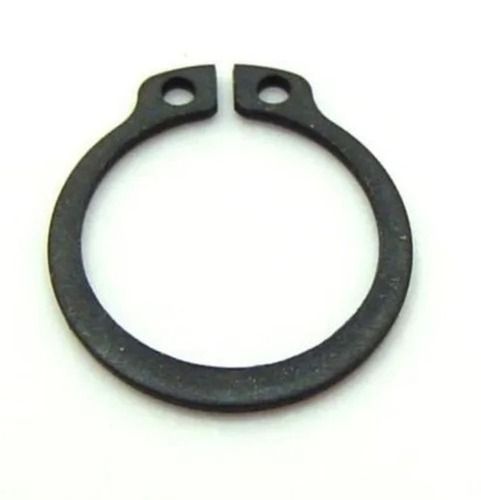 Black Paint Coated Round Carbon Steel Circlip For Industrial Use