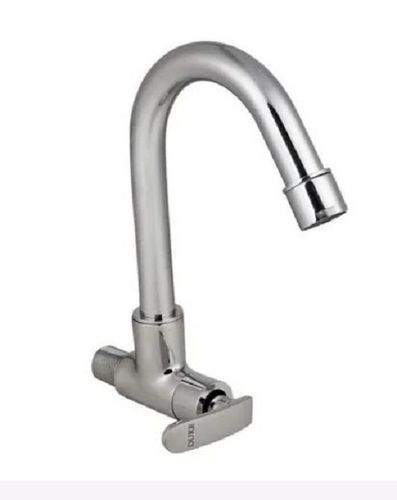 Satin And Glossy Wall Mounted Stainless Steel Swan Neck Water Taps