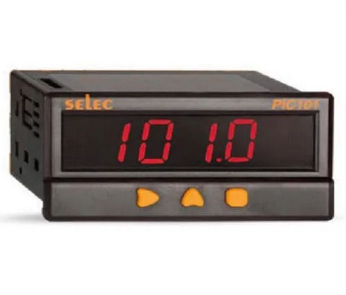 Black Selec Led And Stainless Steel Digital Temperature Indicator