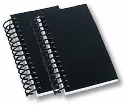 Eco-Friendly Soft and Clean White Paper Single Line Spiral Notebook for Writing 