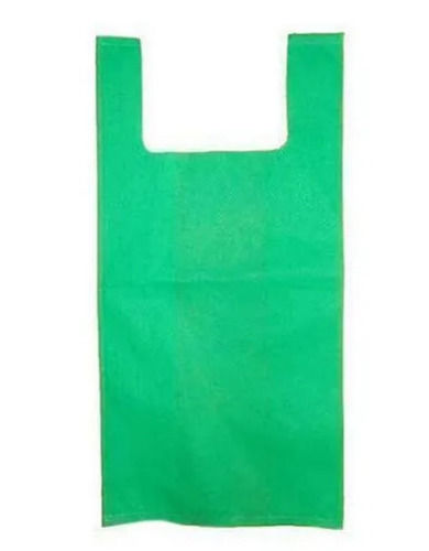 15x10 Inches Disposable Flexiloop Handle Non Woven U Cut Bag