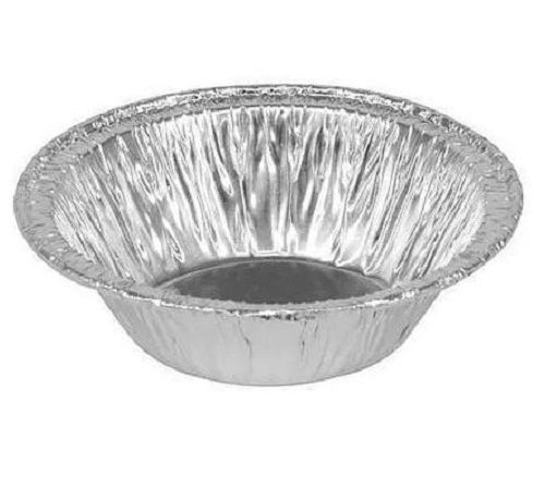 4 Inch Round Disposable Silver Paper Bowl