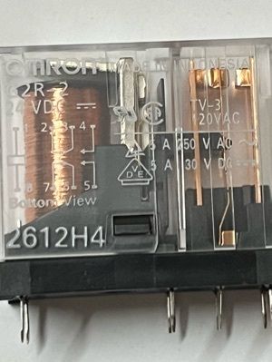 4 पोल 24-480Vac Omron Relay 2612H4 औद्योगिक स्वचालन प्रणाली के लिए संचालन समय: कृपया 