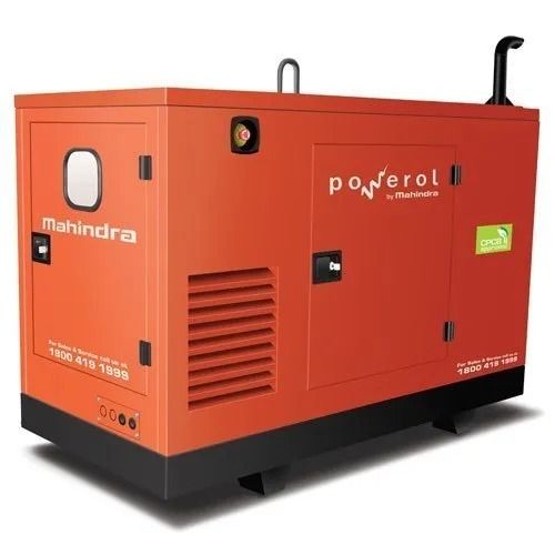 Red 50 Hertz Three Phase 62.5 Kva Color Coated Mild Steel Dg Set